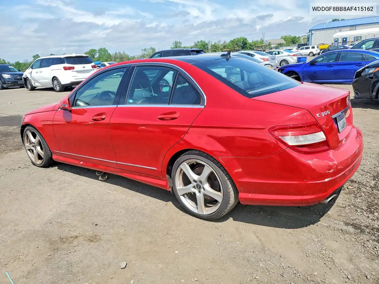 2010 Mercedes-Benz C 300 4Matic VIN: WDDGF8BB8AF415162 Lot: 56771216