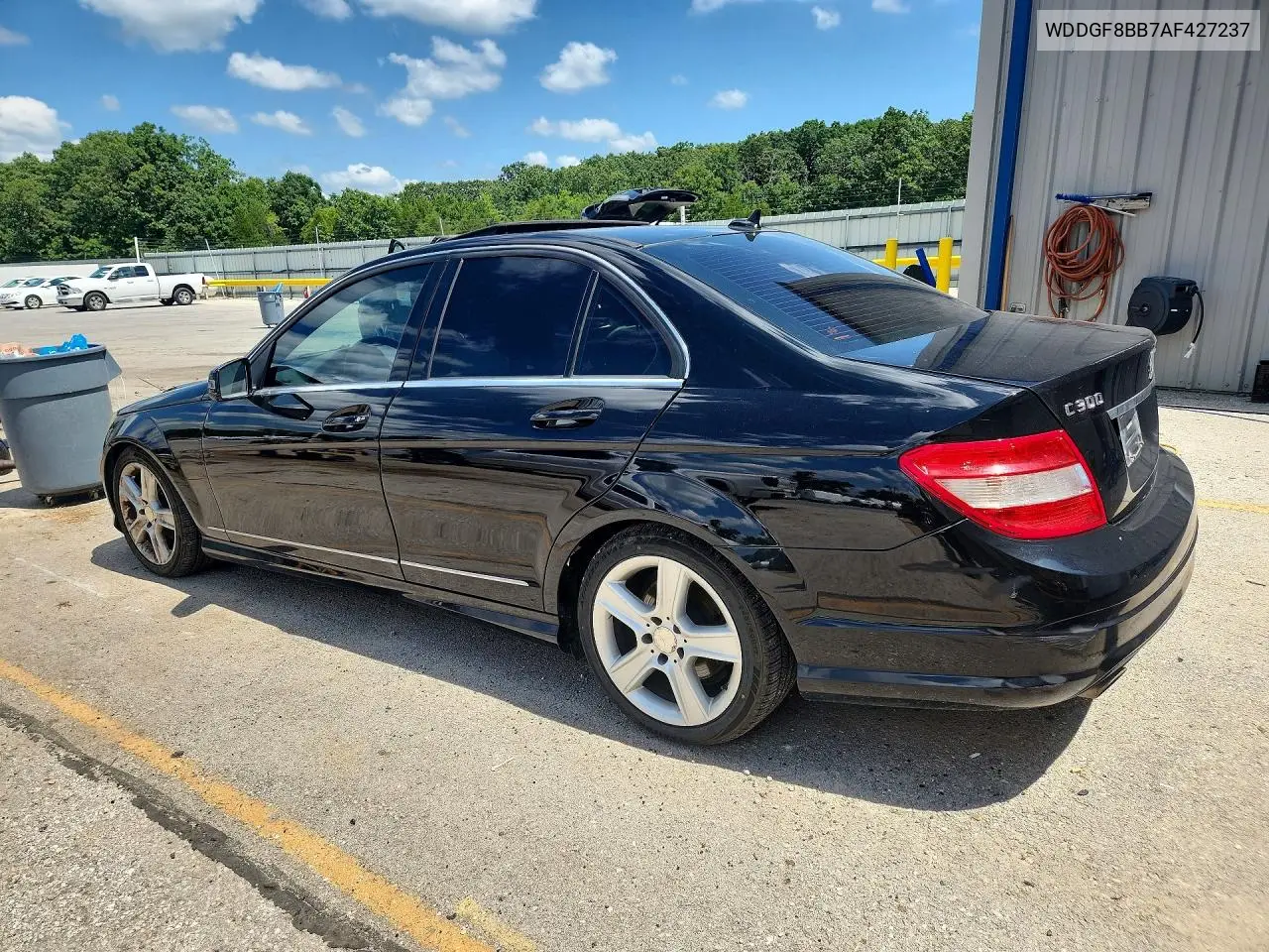 2010 Mercedes-Benz C 300 4Matic VIN: WDDGF8BB7AF427237 Lot: 58885936