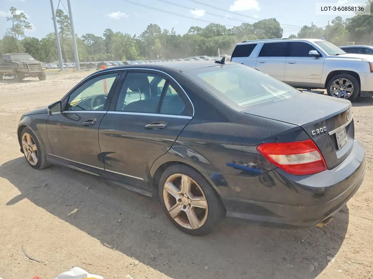 2010 Mercedes-Benz C 300 VIN: LOT-3-60858136 Lot: 60858136