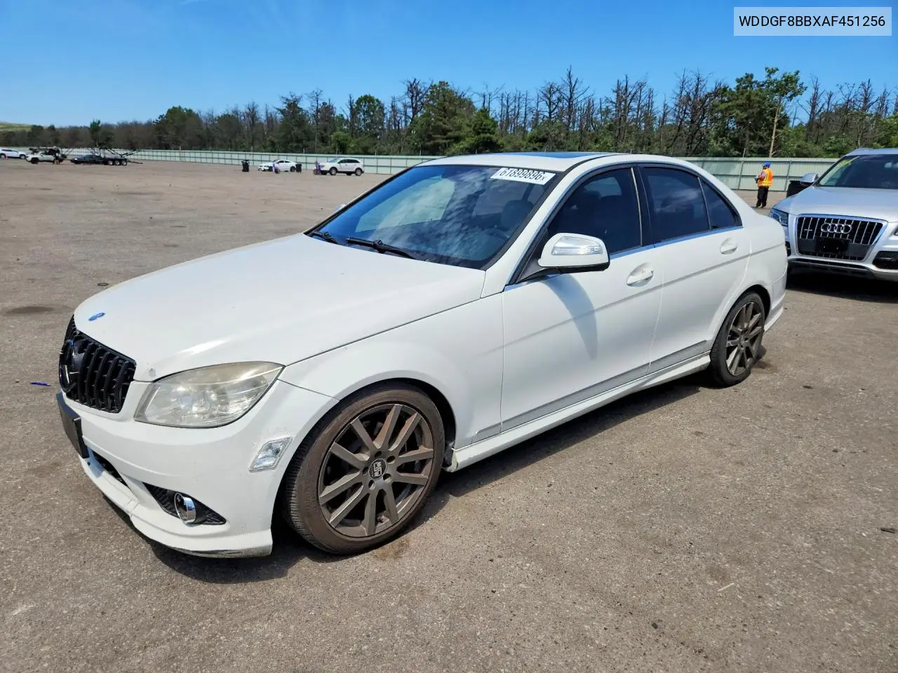 2010 Mercedes-Benz C 300 4Matic VIN: WDDGF8BBXAF451256 Lot: 61899896