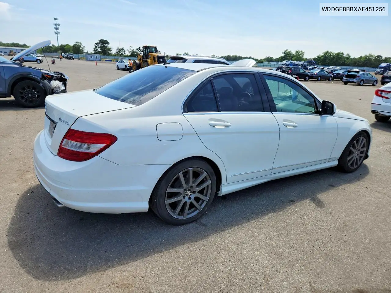 2010 Mercedes-Benz C 300 4Matic VIN: WDDGF8BBXAF451256 Lot: 61899896