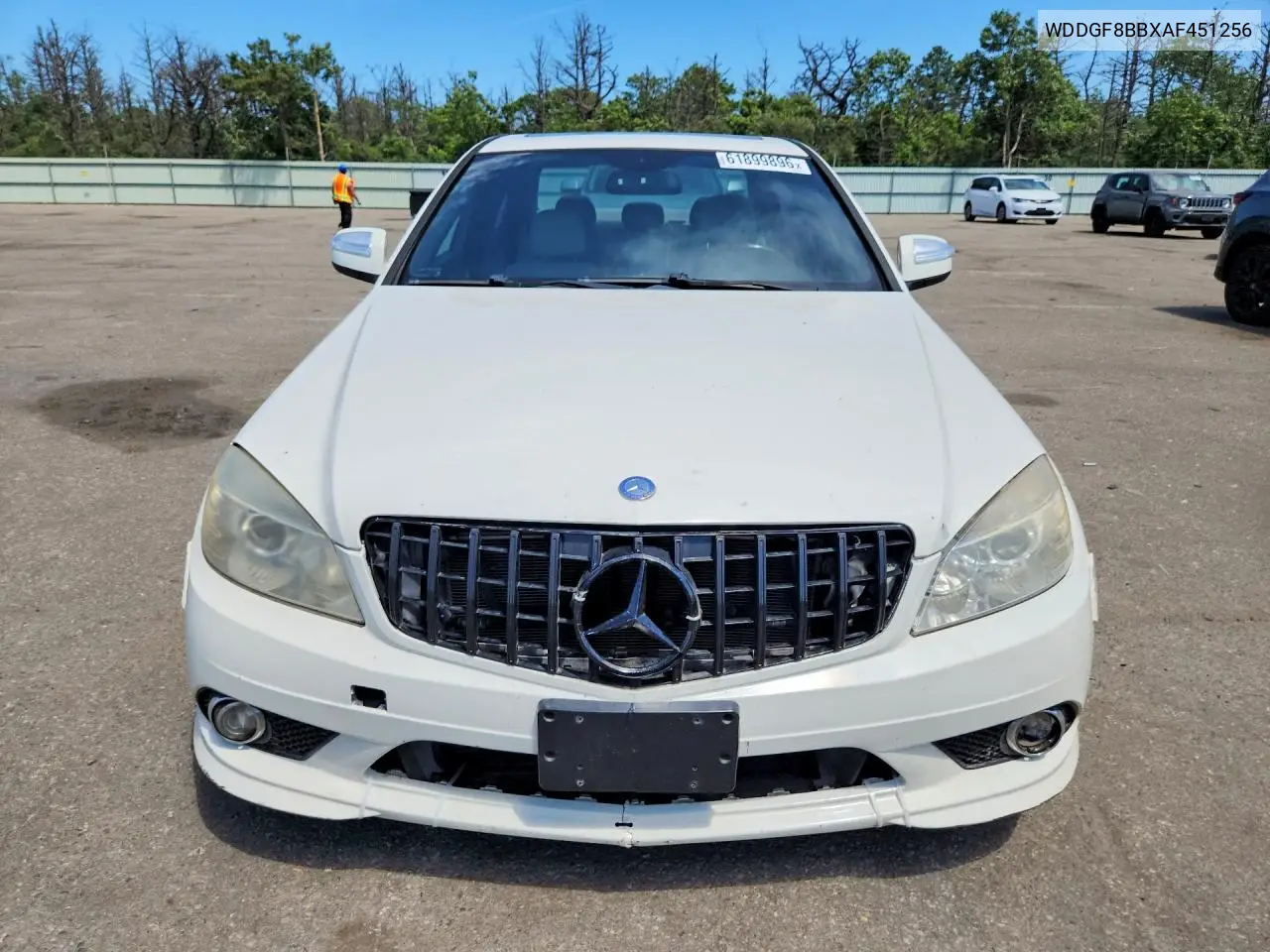 2010 Mercedes-Benz C 300 4Matic VIN: WDDGF8BBXAF451256 Lot: 61899896