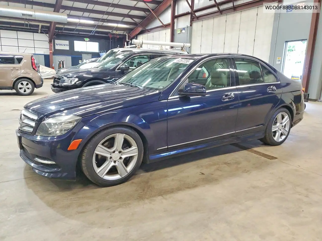 2011 Mercedes-Benz C 300 4Matic VIN: WDDGF8BB0BR143013 Lot: 58357236