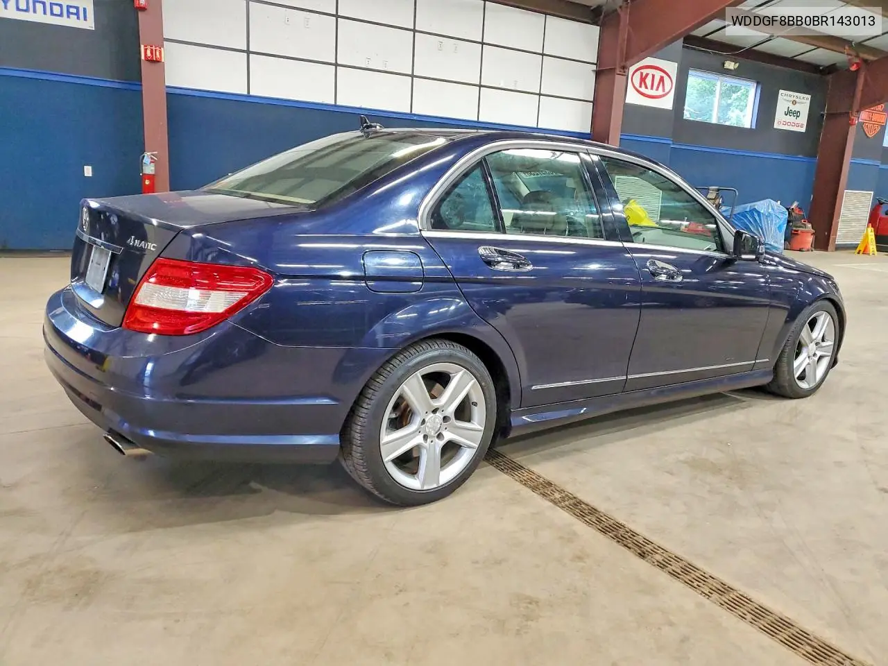 2011 Mercedes-Benz C 300 4Matic VIN: WDDGF8BB0BR143013 Lot: 58357236