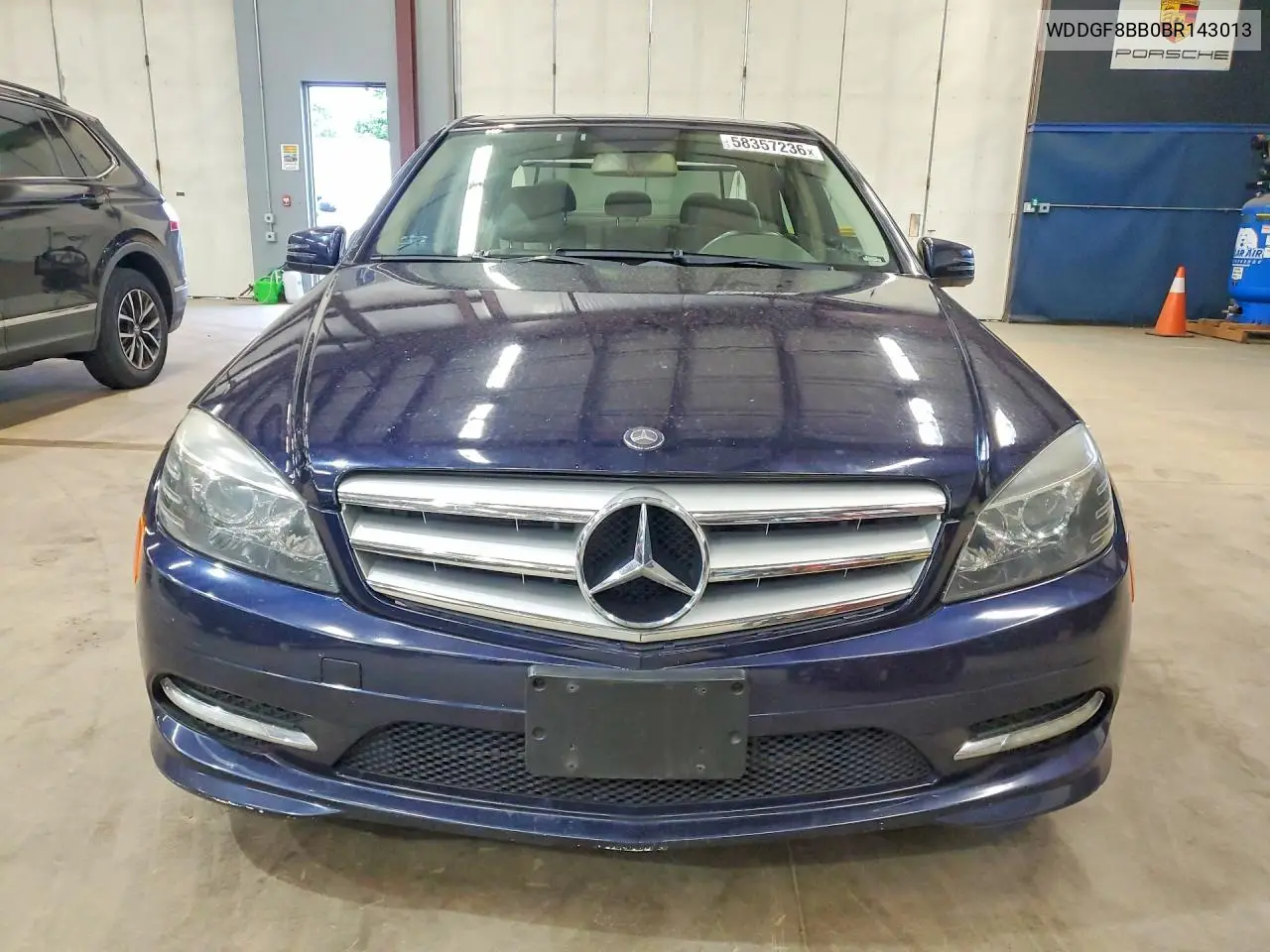2011 Mercedes-Benz C 300 4Matic VIN: WDDGF8BB0BR143013 Lot: 58357236
