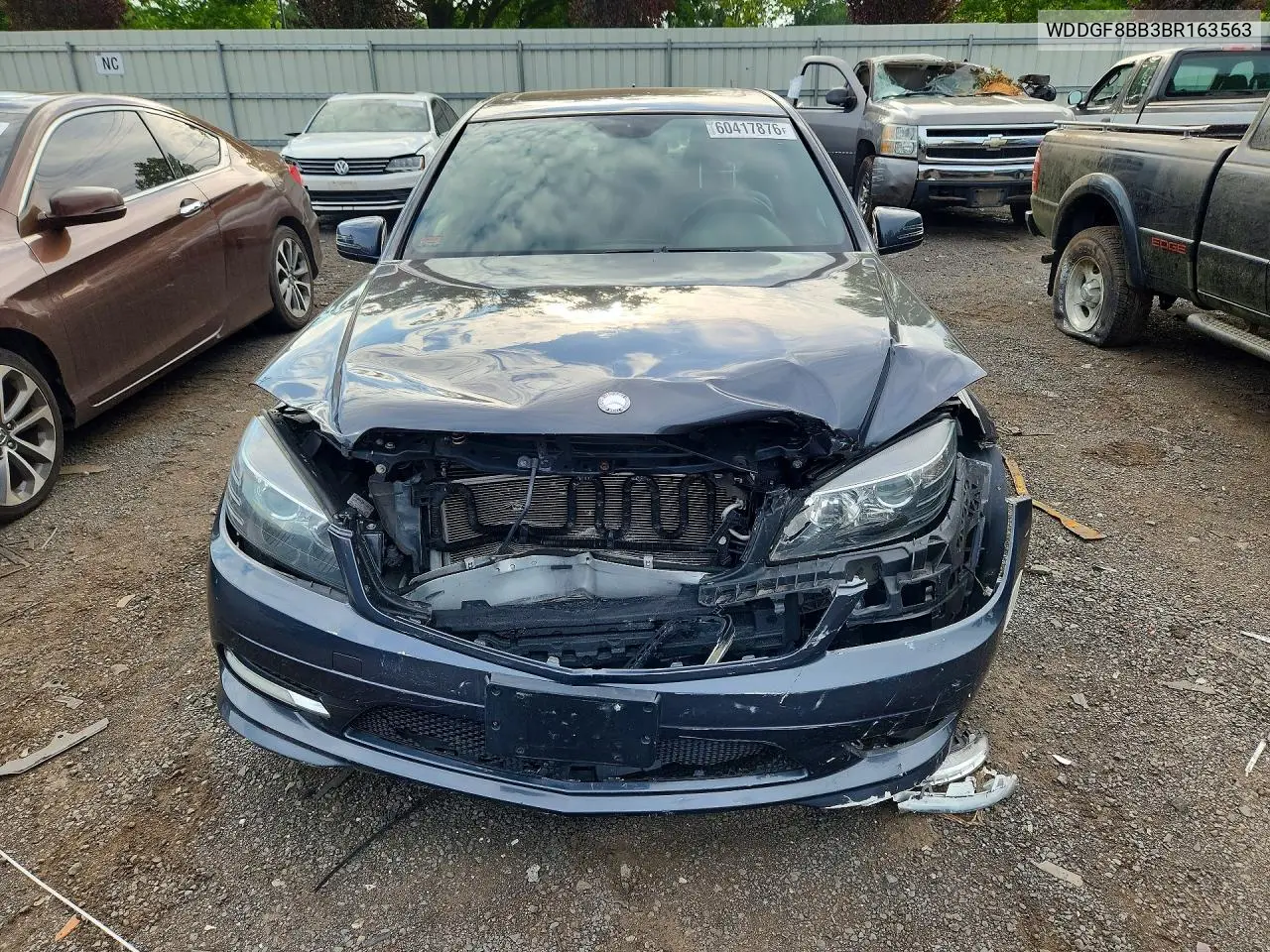 2011 Mercedes-Benz C 300 4Matic VIN: WDDGF8BB3BR163563 Lot: 60417876
