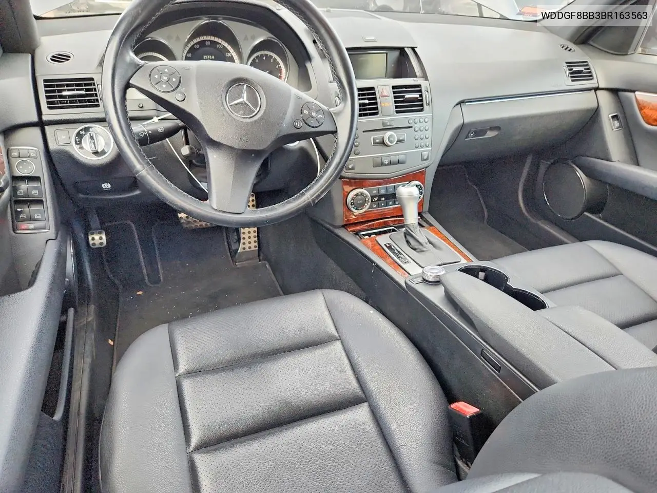 2011 Mercedes-Benz C 300 4Matic VIN: WDDGF8BB3BR163563 Lot: 60417876