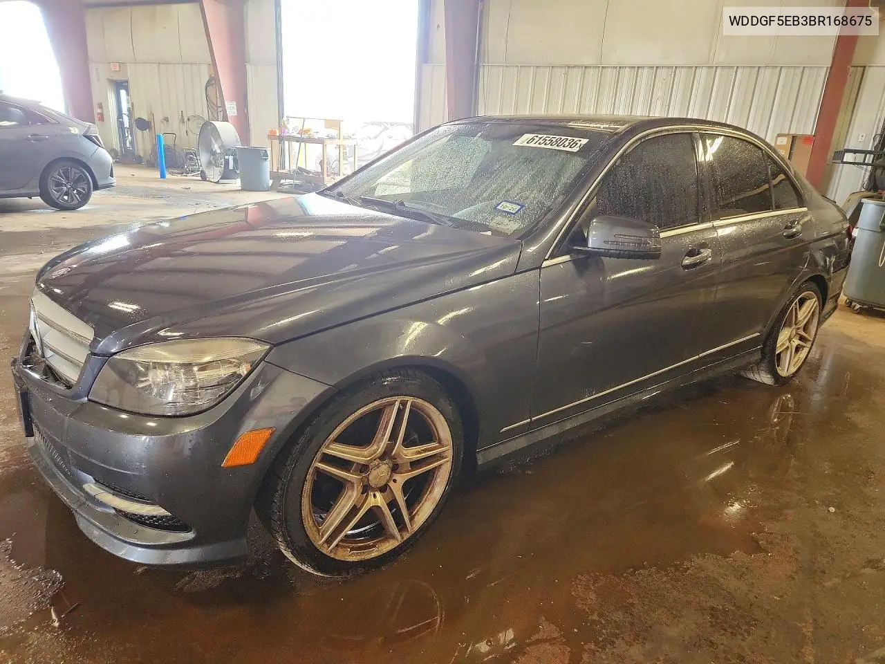 2011 Mercedes-Benz C 300 VIN: WDDGF5EB3BR168675 Lot: 61558036