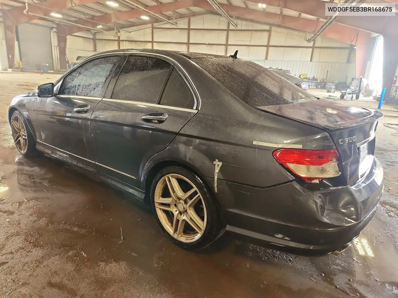 2011 Mercedes-Benz C 300 VIN: WDDGF5EB3BR168675 Lot: 61558036