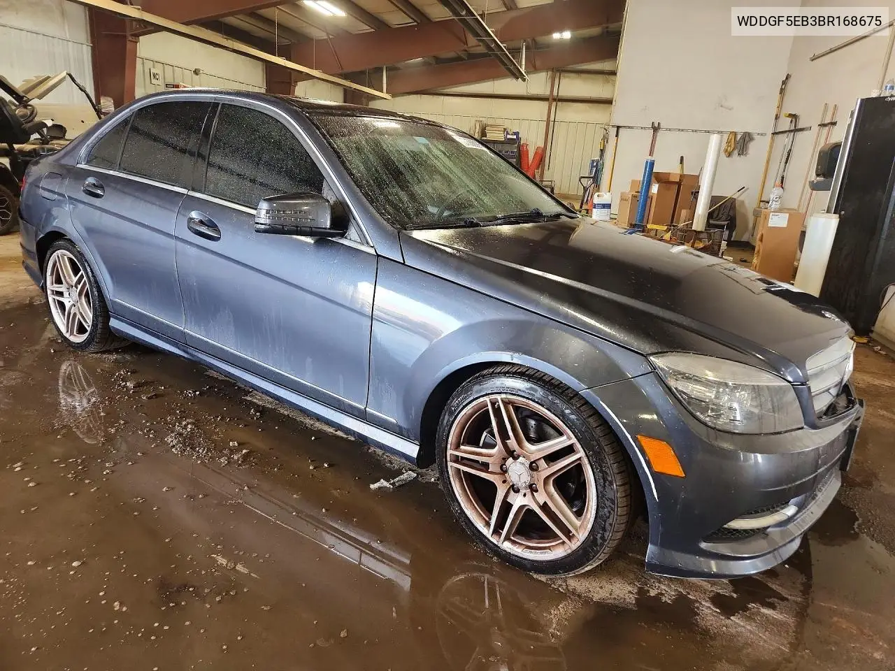 2011 Mercedes-Benz C 300 VIN: WDDGF5EB3BR168675 Lot: 61558036