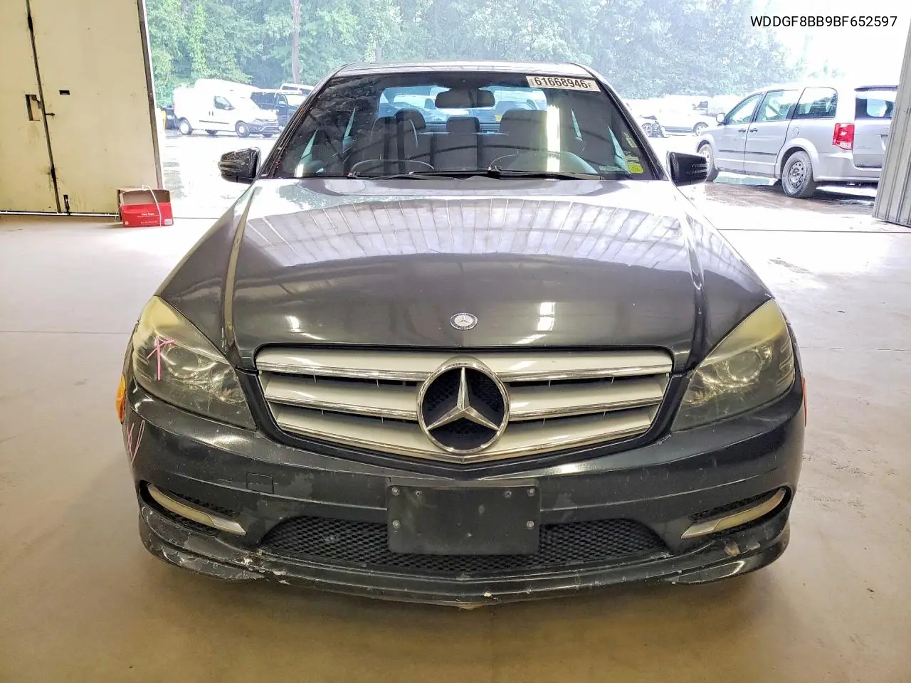 2011 Mercedes-Benz C 300 4Matic VIN: WDDGF8BB9BF652597 Lot: 61668946