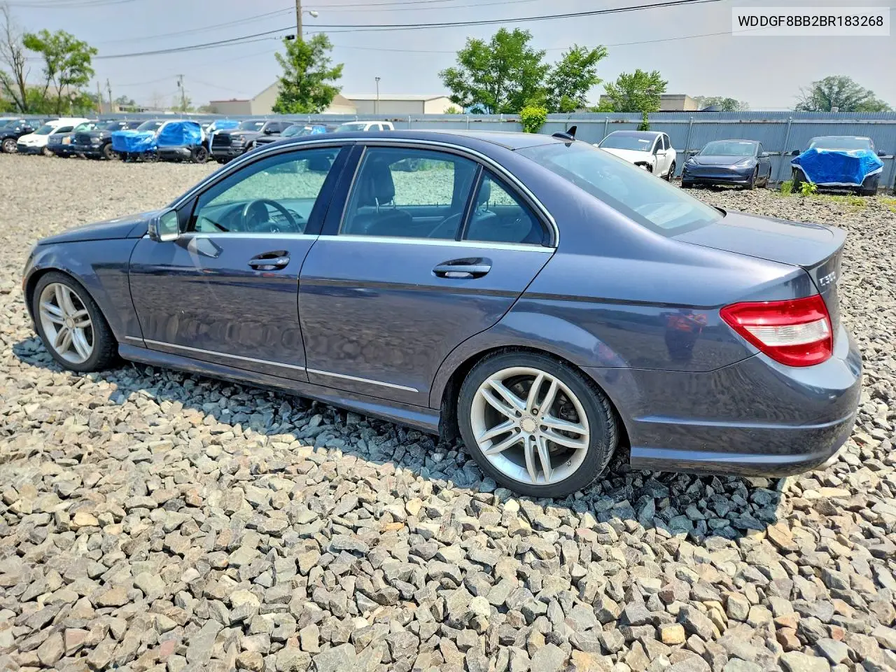 WDDGF8BB2BR183268 2011 Mercedes-Benz C 300 4Matic