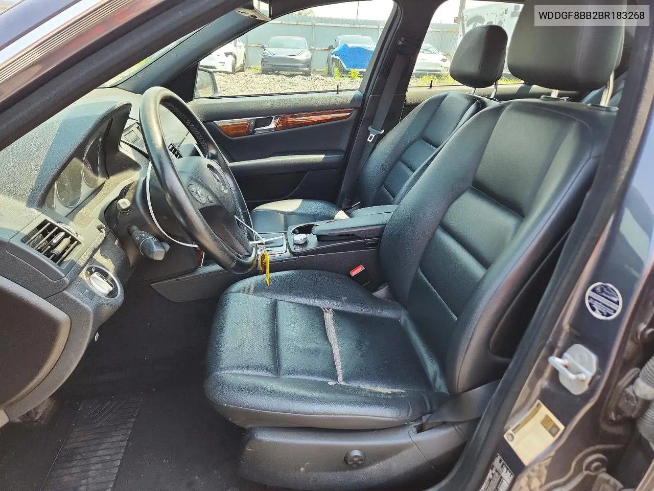 WDDGF8BB2BR183268 2011 Mercedes-Benz C 300 4Matic