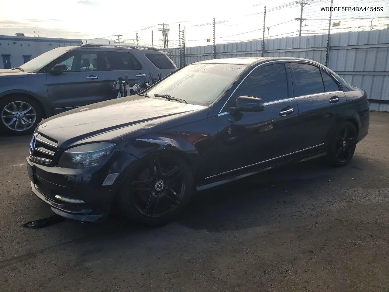 2011 Mercedes-Benz C 300 VIN: WDDGF5EB4BA445459 Lot: 61798776