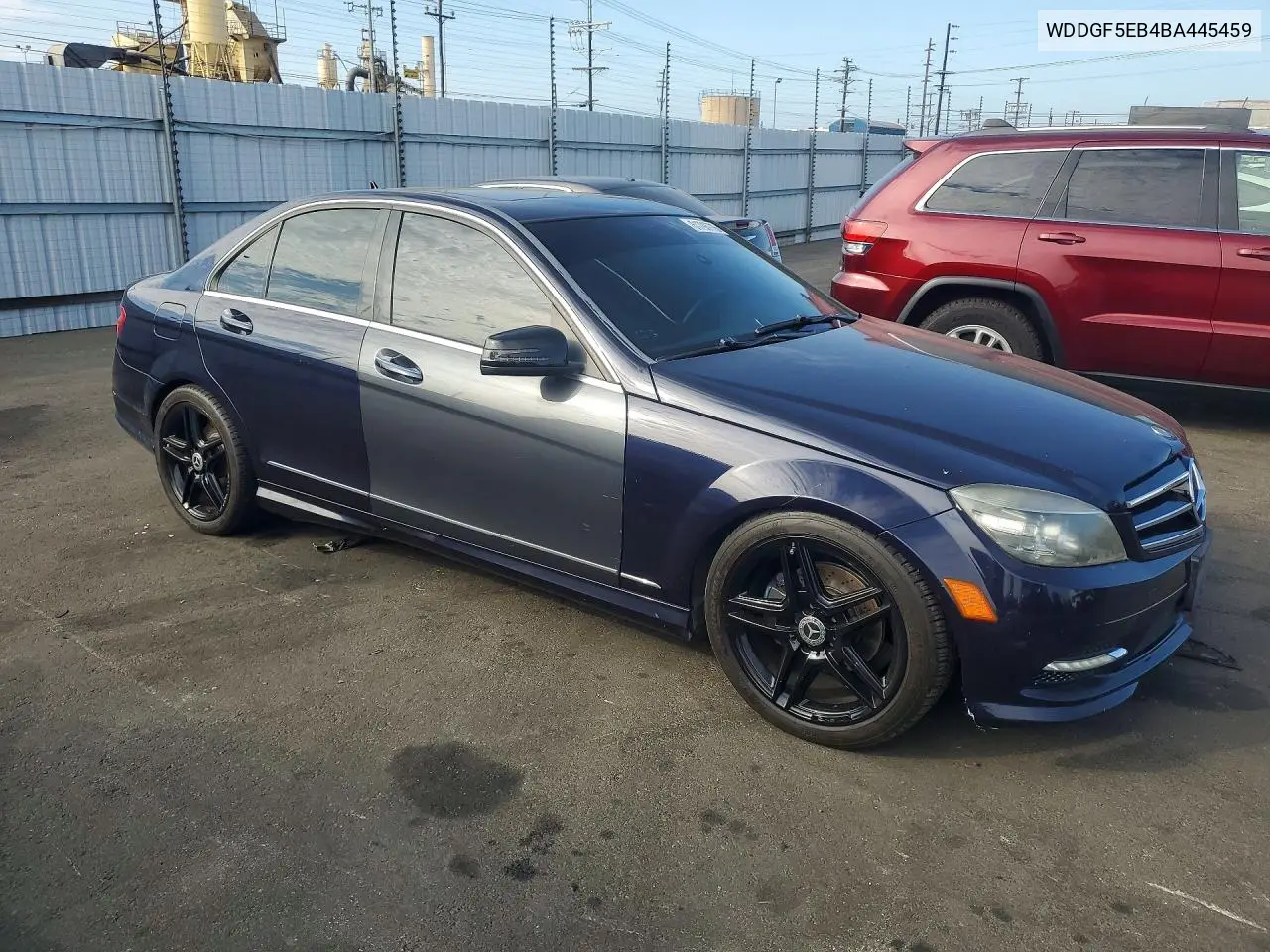 2011 Mercedes-Benz C 300 VIN: WDDGF5EB4BA445459 Lot: 61798776