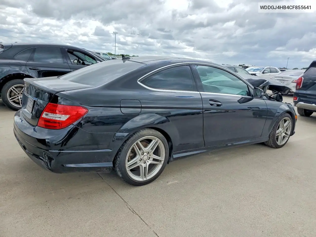 2012 Mercedes-Benz C 250 VIN: WDDGJ4HB4CF855641 Lot: 56638196