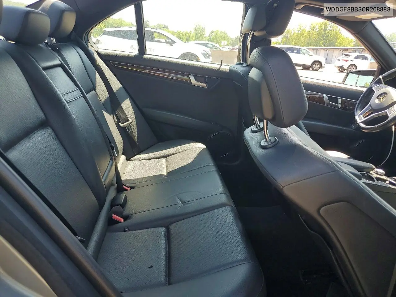 2012 Mercedes-Benz C 300 4Matic VIN: WDDGF8BB3CR208888 Lot: 59931306
