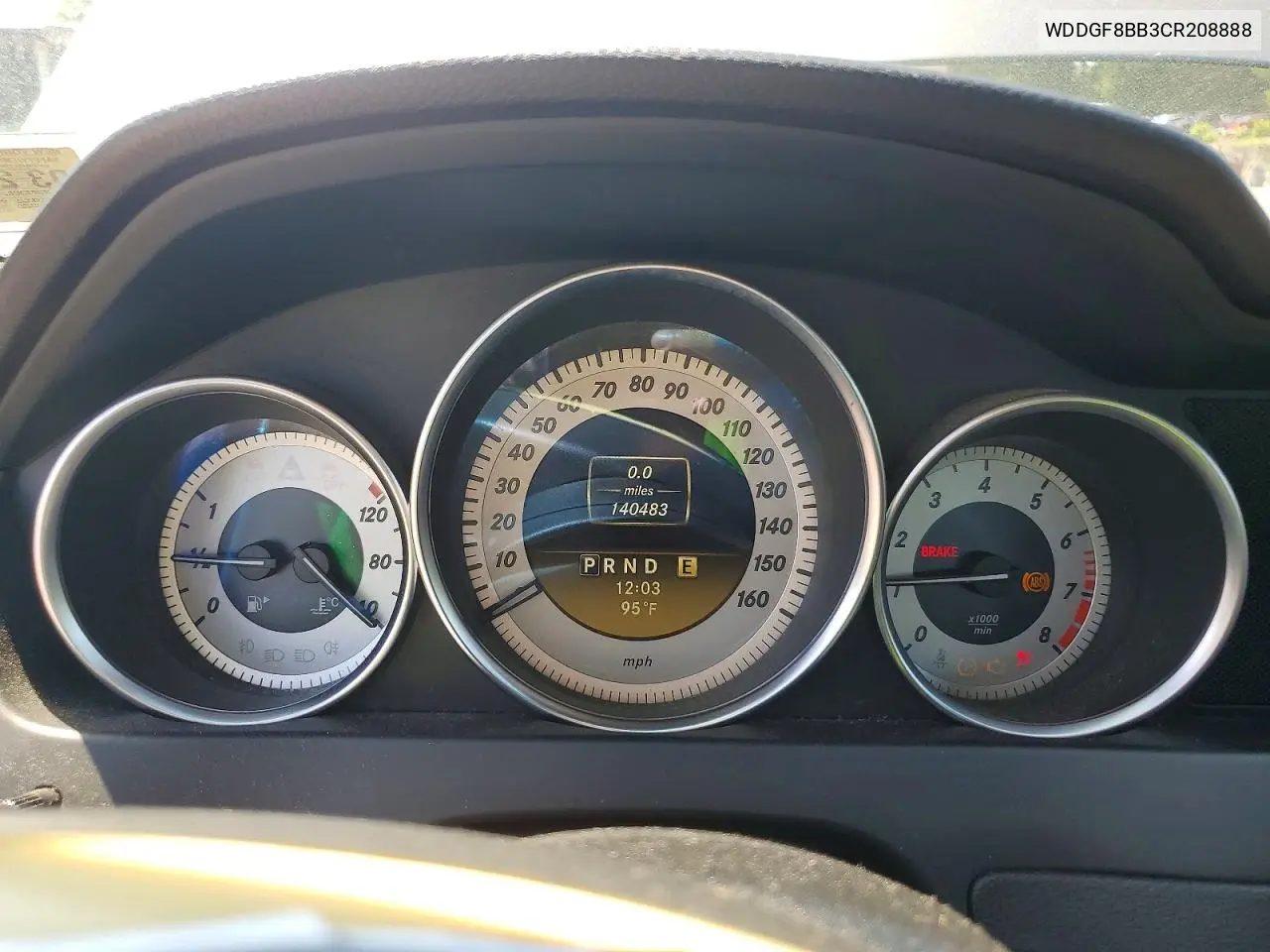 2012 Mercedes-Benz C 300 4Matic VIN: WDDGF8BB3CR208888 Lot: 59931306