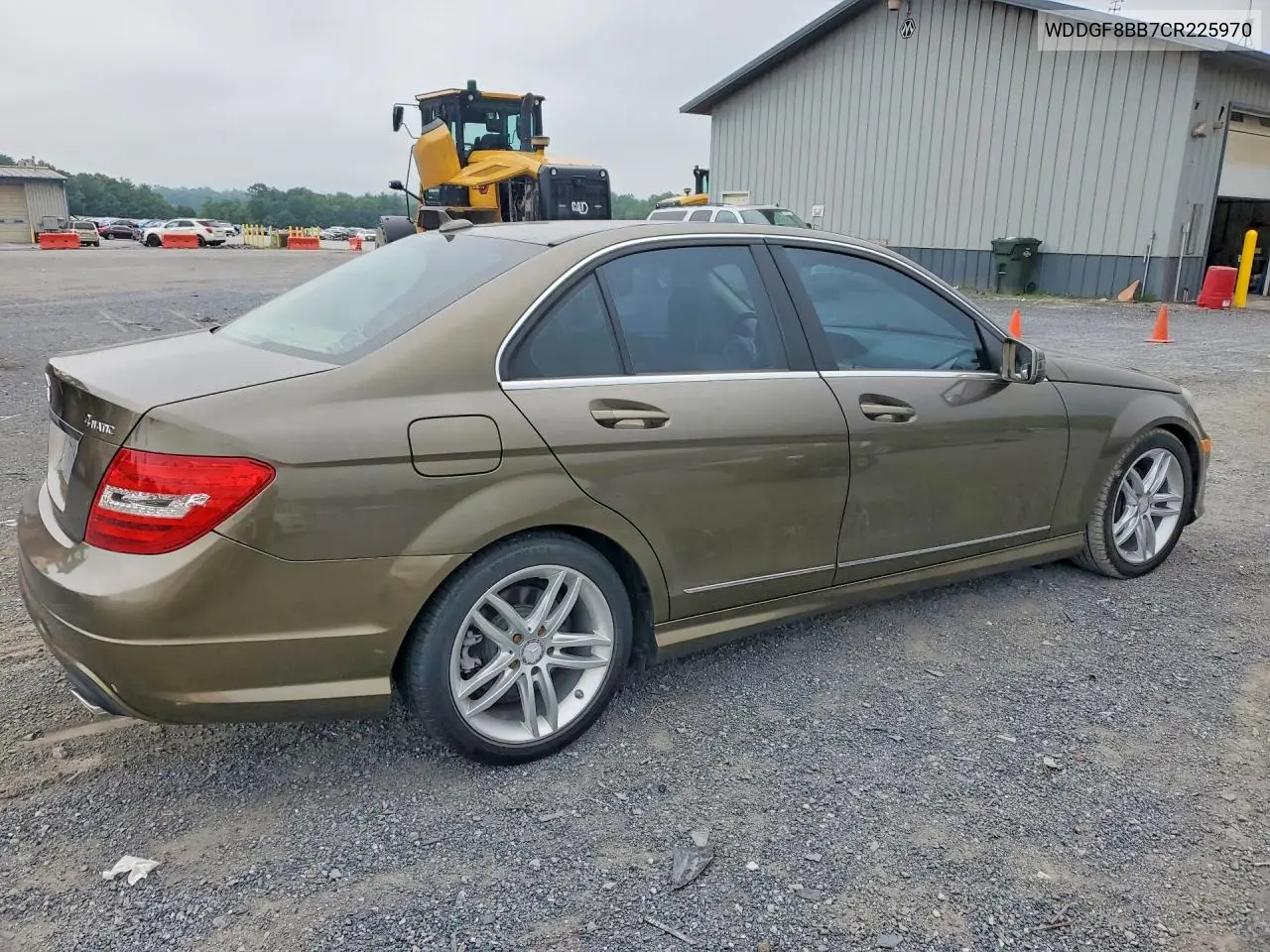2012 Mercedes-Benz C 300 4Matic VIN: WDDGF8BB7CR225970 Lot: 60245536