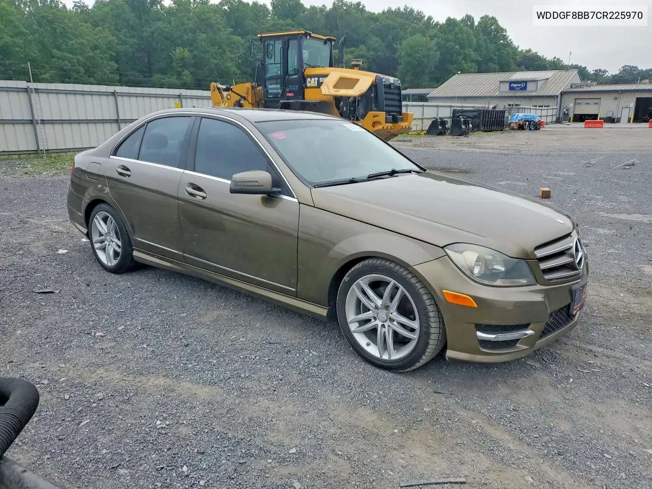 2012 Mercedes-Benz C 300 4Matic VIN: WDDGF8BB7CR225970 Lot: 60245536