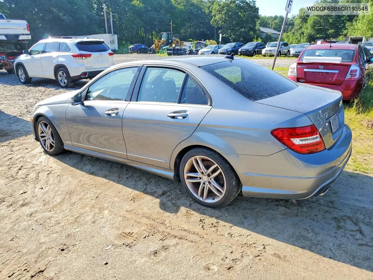 2012 Mercedes-Benz C 300 4Matic VIN: WDDGF8BB6CR193545 Lot: 60403386