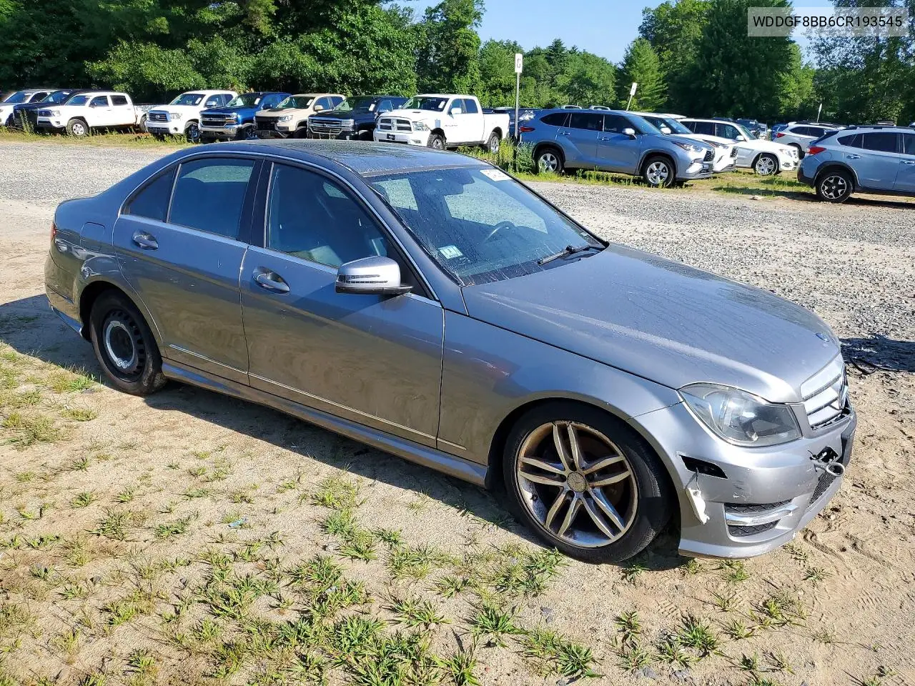 2012 Mercedes-Benz C 300 4Matic VIN: WDDGF8BB6CR193545 Lot: 60403386