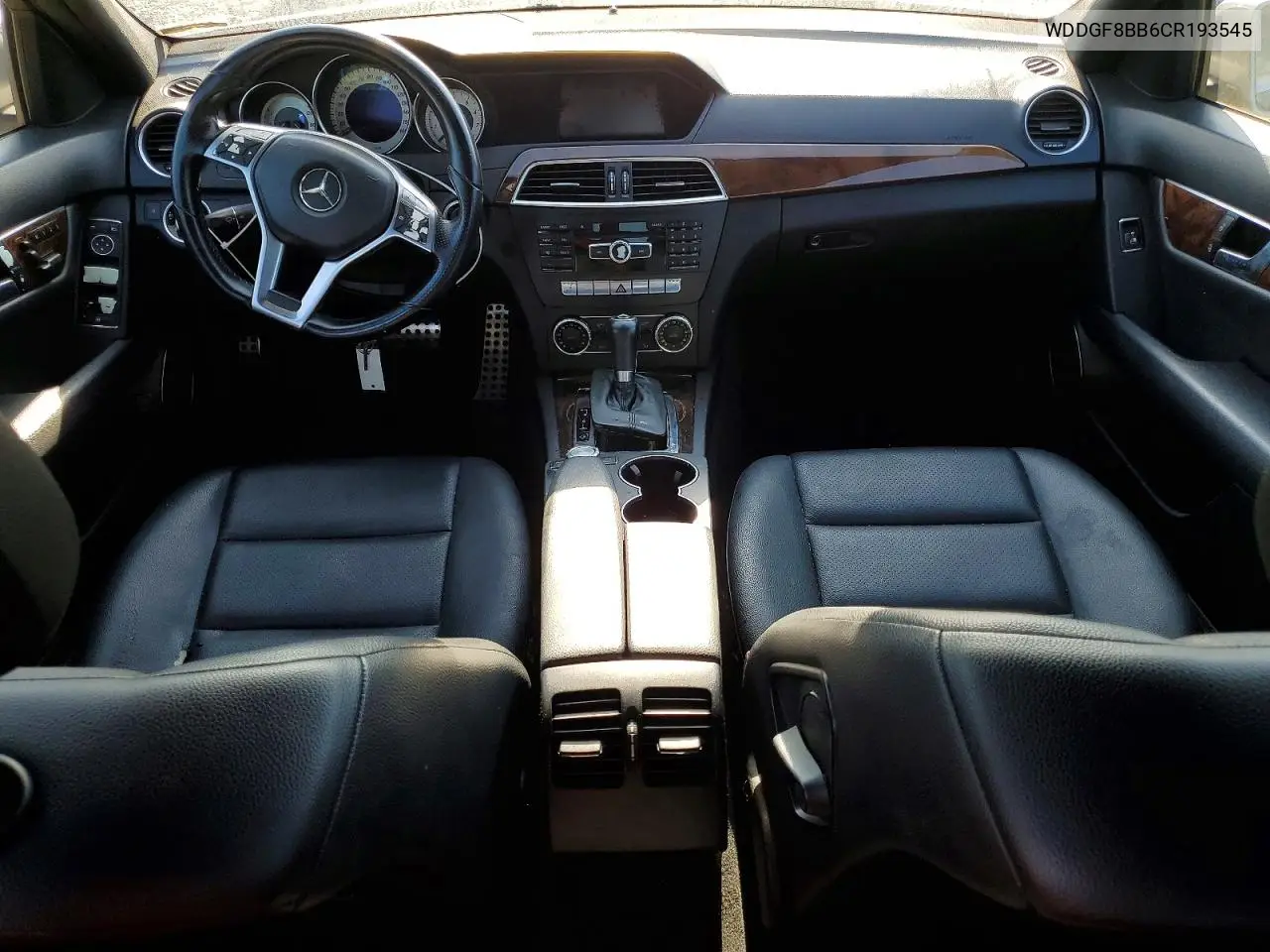 2012 Mercedes-Benz C 300 4Matic VIN: WDDGF8BB6CR193545 Lot: 60403386