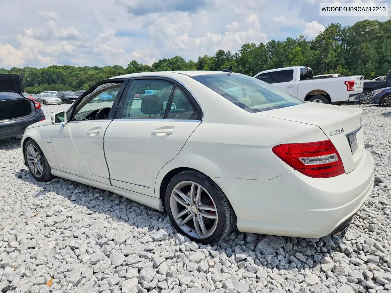2012 Mercedes-Benz C 250 VIN: WDDGF4HB9CA612213 Lot: 60647016