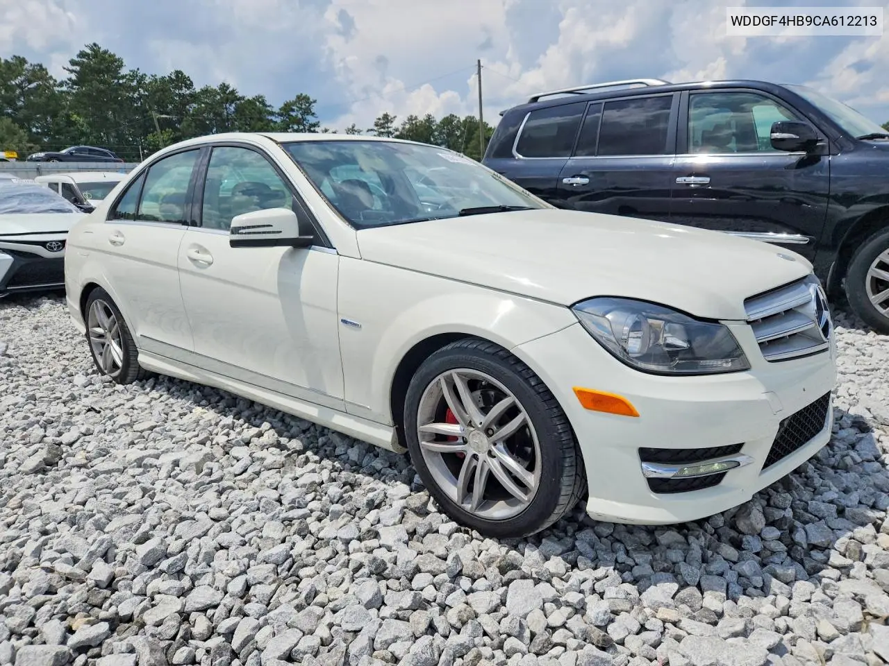 2012 Mercedes-Benz C 250 VIN: WDDGF4HB9CA612213 Lot: 60647016
