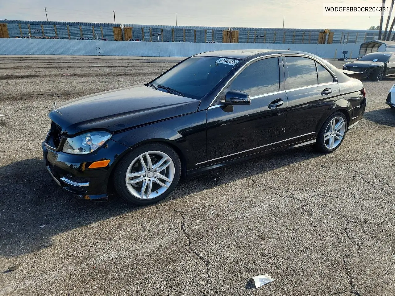 2012 Mercedes-Benz C 300 4Matic VIN: WDDGF8BB0CR204331 Lot: 61442466