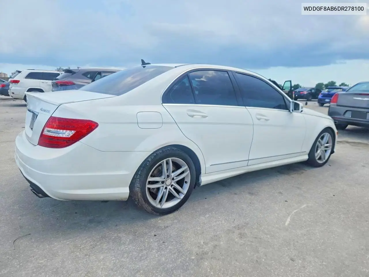 2013 Mercedes-Benz C 300 4Matic VIN: WDDGF8AB6DR278100 Lot: 58259456