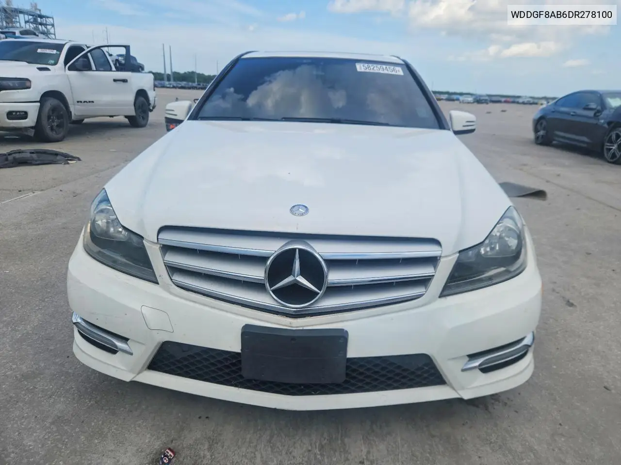 2013 Mercedes-Benz C 300 4Matic VIN: WDDGF8AB6DR278100 Lot: 58259456