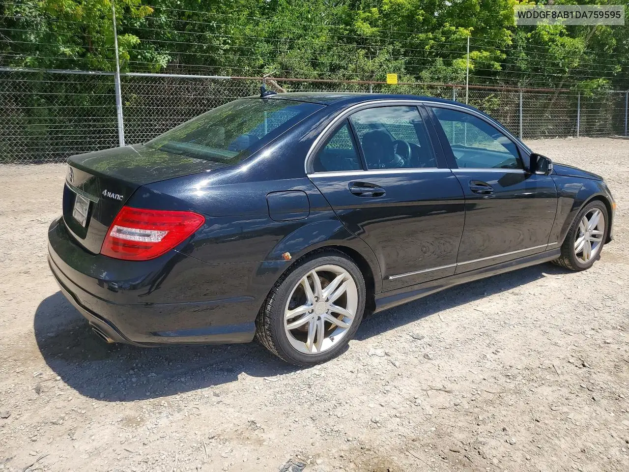 WDDGF8AB1DA759595 2013 Mercedes-Benz C 300 4Matic