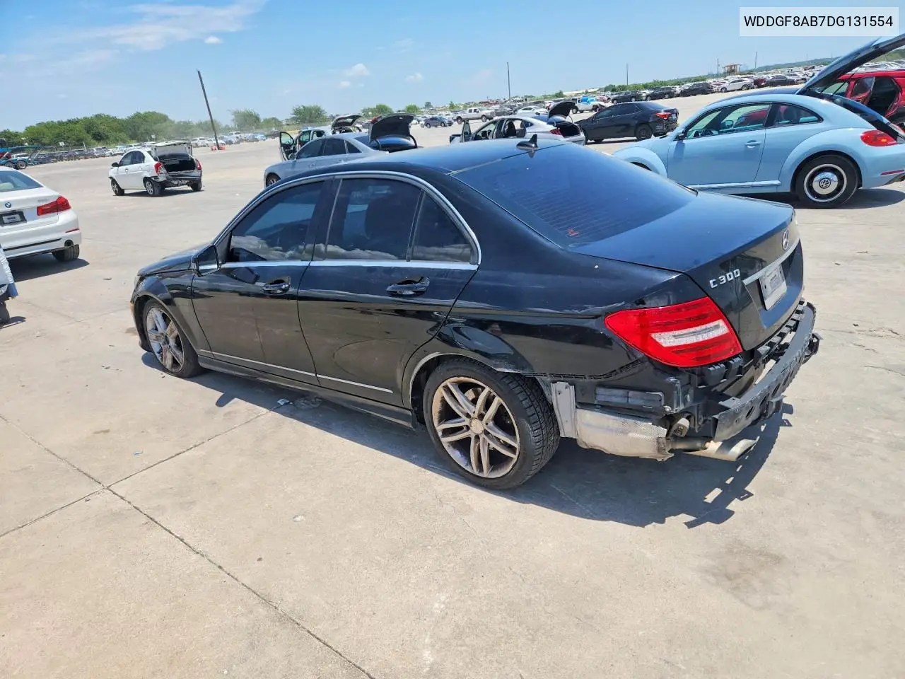 2013 Mercedes-Benz C 300 4Matic VIN: WDDGF8AB7DG131554 Lot: 58973206