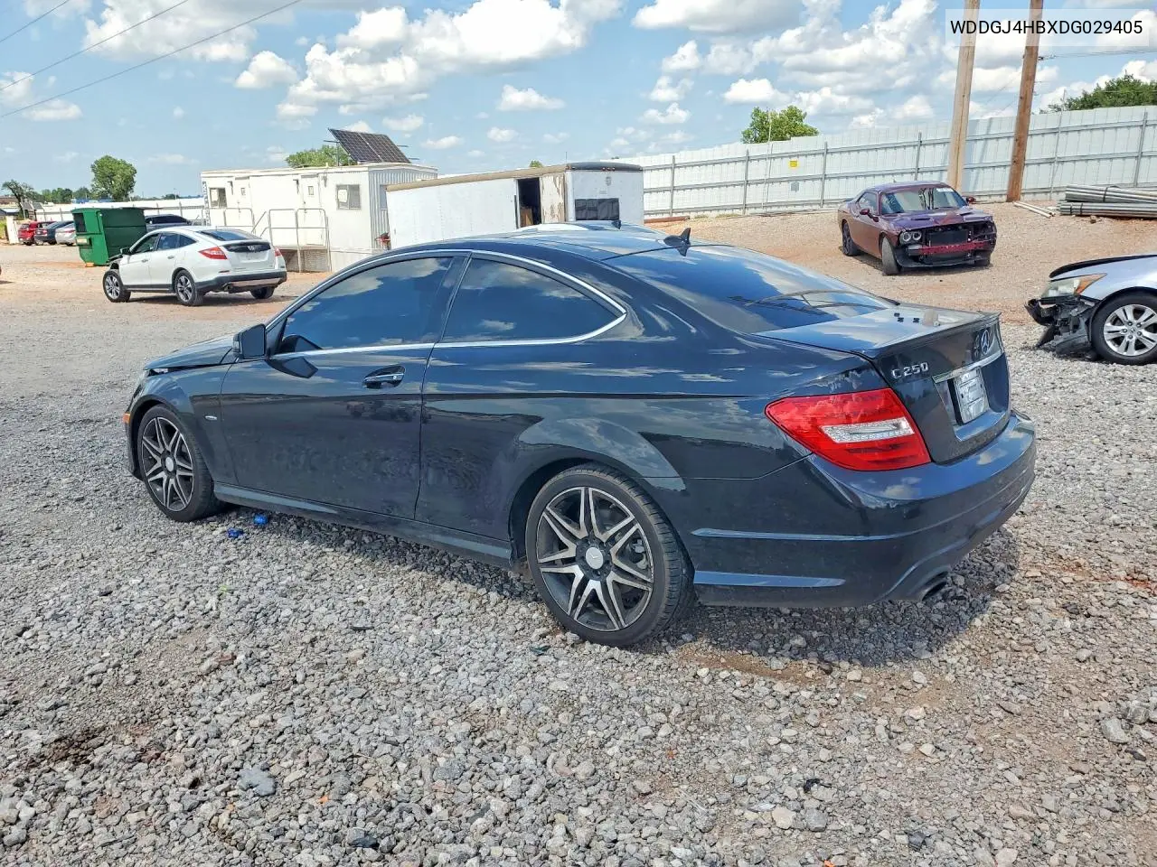 2013 Mercedes-Benz C 250 VIN: WDDGJ4HBXDG029405 Lot: 59560036