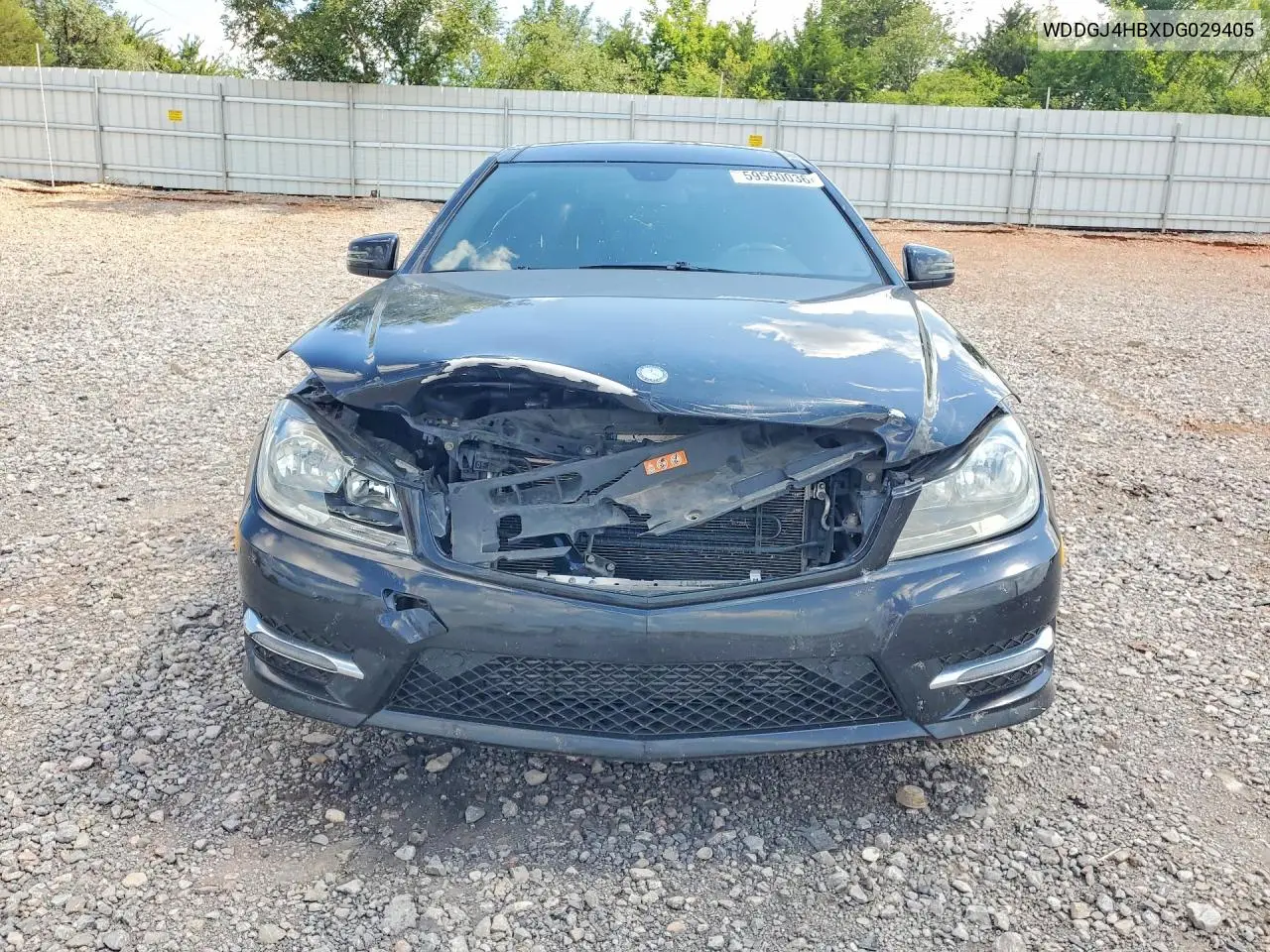 2013 Mercedes-Benz C 250 VIN: WDDGJ4HBXDG029405 Lot: 59560036