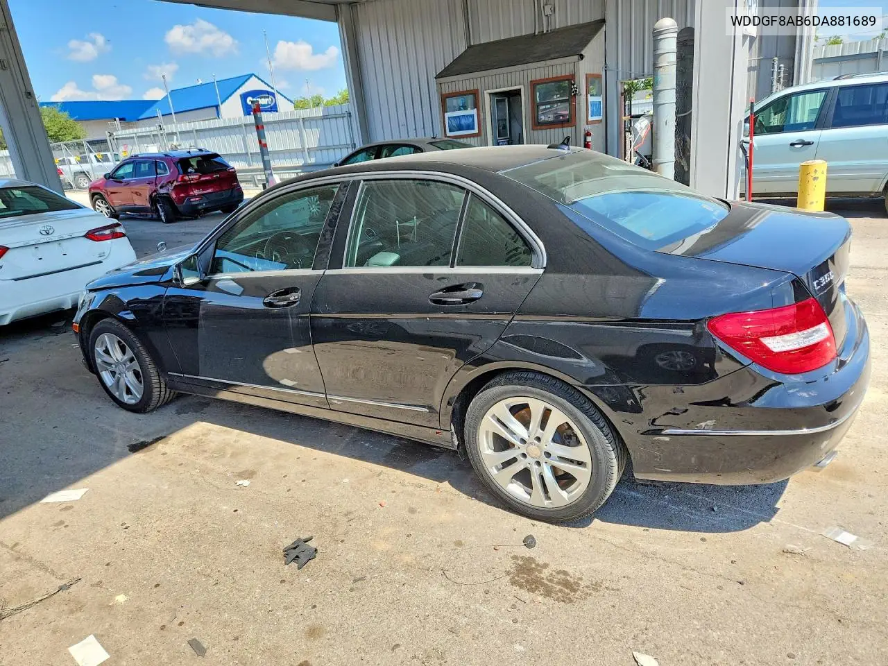 2013 Mercedes-Benz C 300 4Matic VIN: WDDGF8AB6DA881689 Lot: 59780206