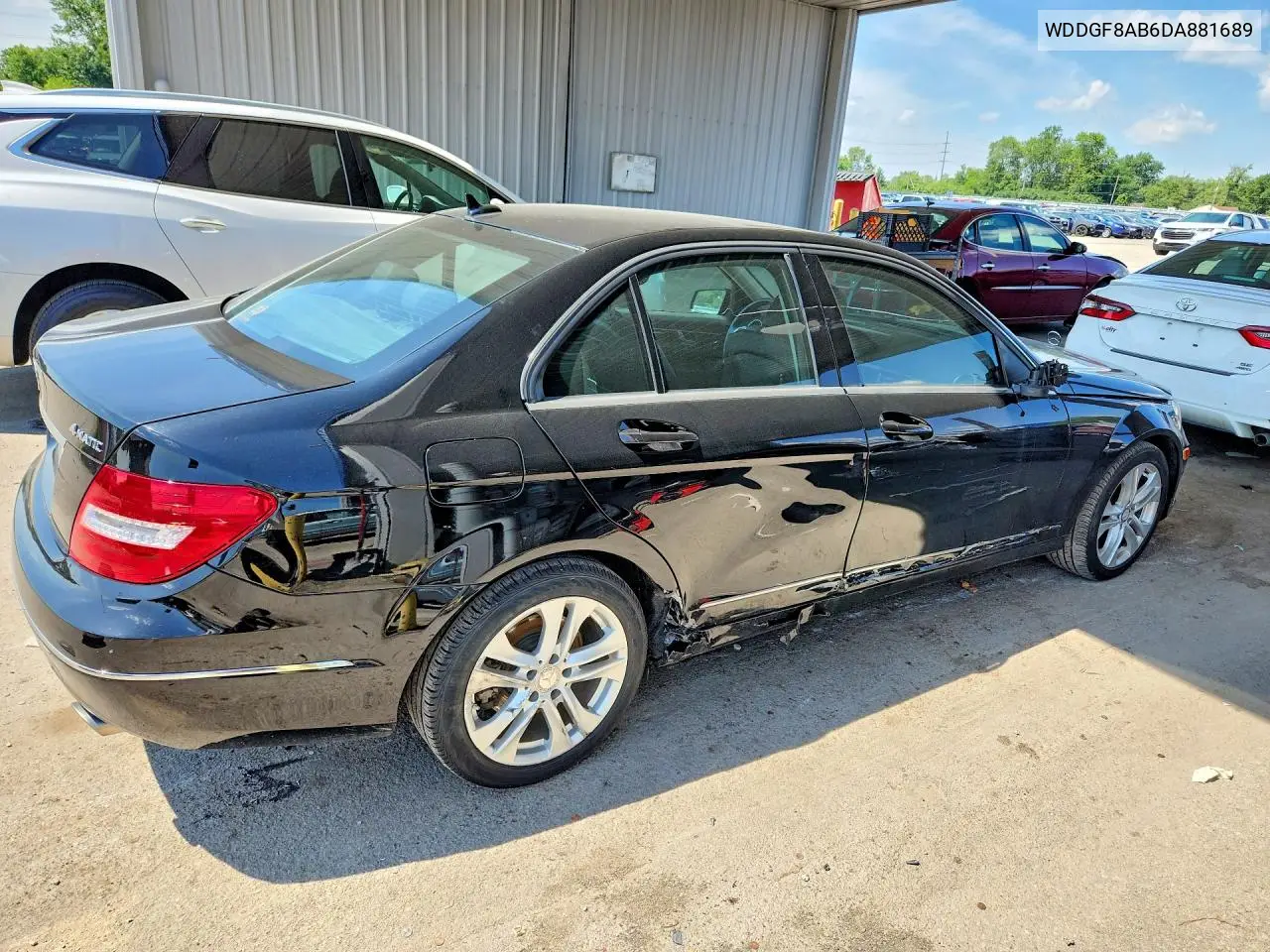 2013 Mercedes-Benz C 300 4Matic VIN: WDDGF8AB6DA881689 Lot: 59780206