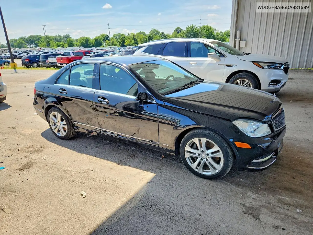 2013 Mercedes-Benz C 300 4Matic VIN: WDDGF8AB6DA881689 Lot: 59780206