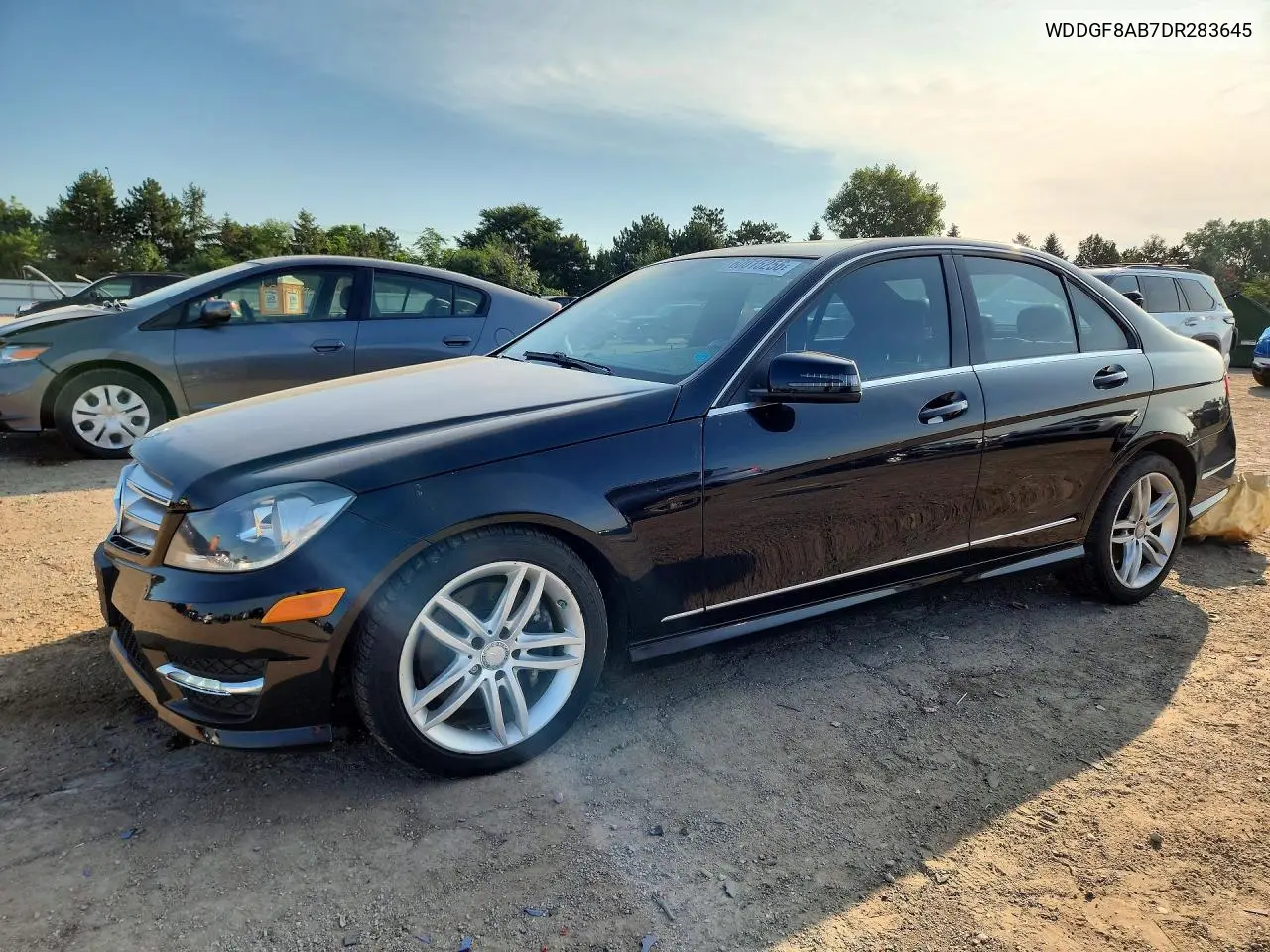 2013 Mercedes-Benz C 300 4Matic VIN: WDDGF8AB7DR283645 Lot: 60015256
