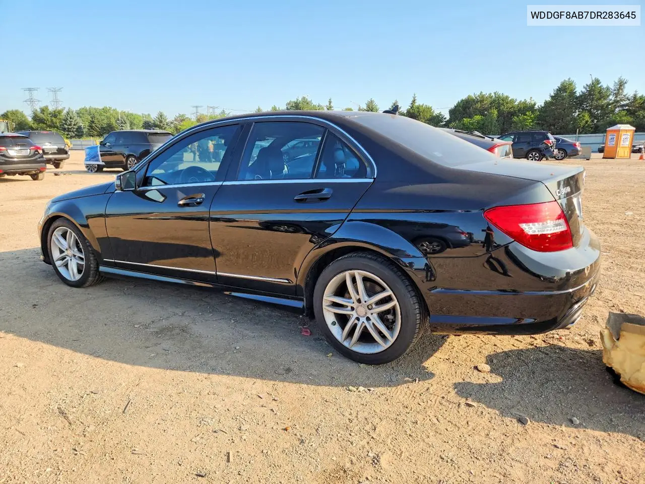 2013 Mercedes-Benz C 300 4Matic VIN: WDDGF8AB7DR283645 Lot: 60015256