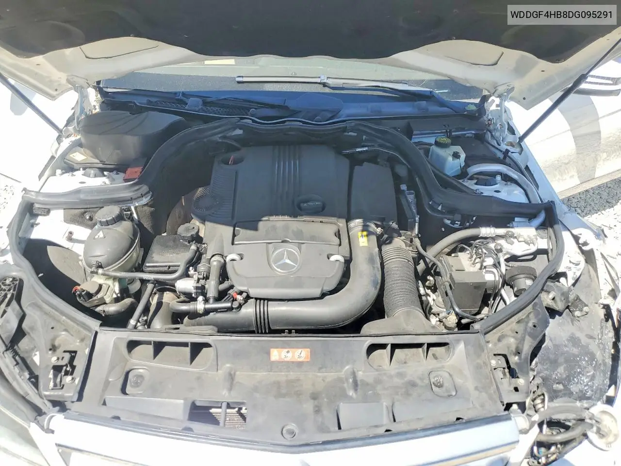 2013 Mercedes-Benz C 250 VIN: WDDGF4HB8DG095291 Lot: 60075346