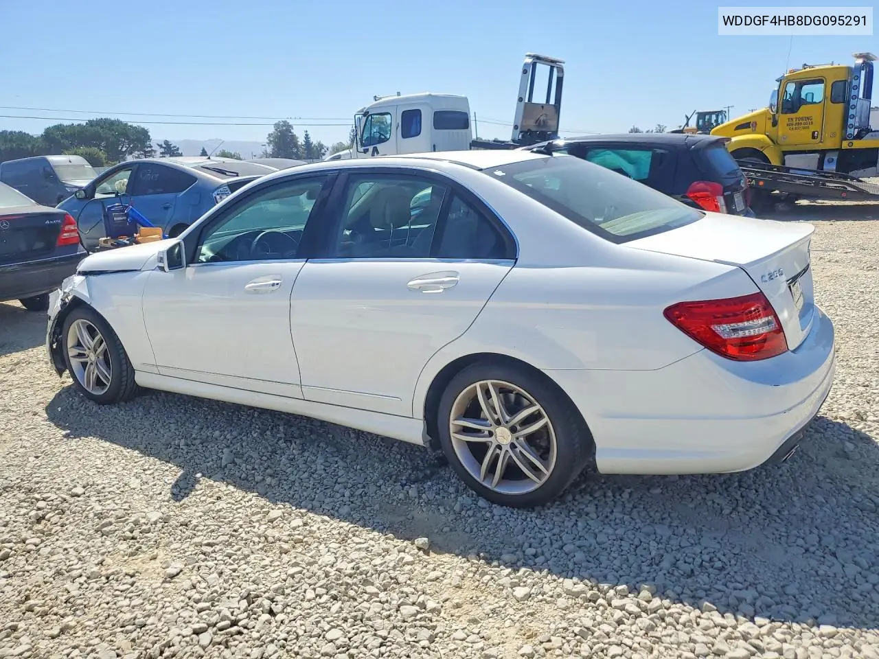 2013 Mercedes-Benz C 250 VIN: WDDGF4HB8DG095291 Lot: 60075346