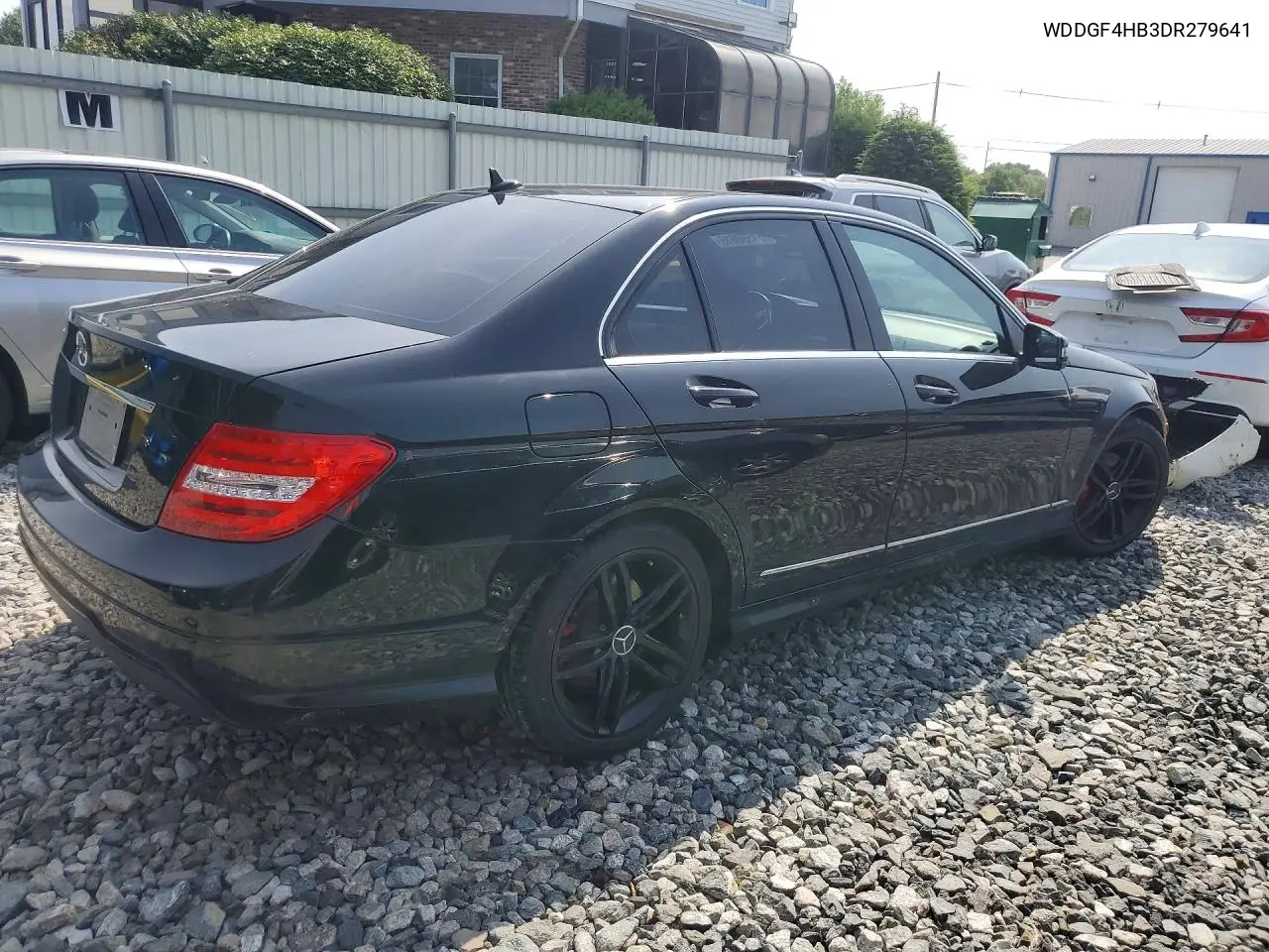 2013 Mercedes-Benz C 250 VIN: WDDGF4HB3DR279641 Lot: 61590616