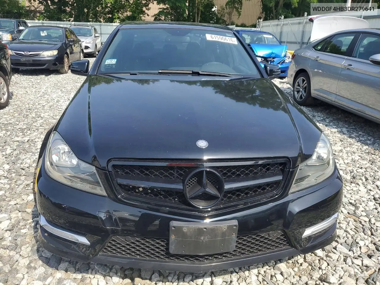 2013 Mercedes-Benz C 250 VIN: WDDGF4HB3DR279641 Lot: 61590616