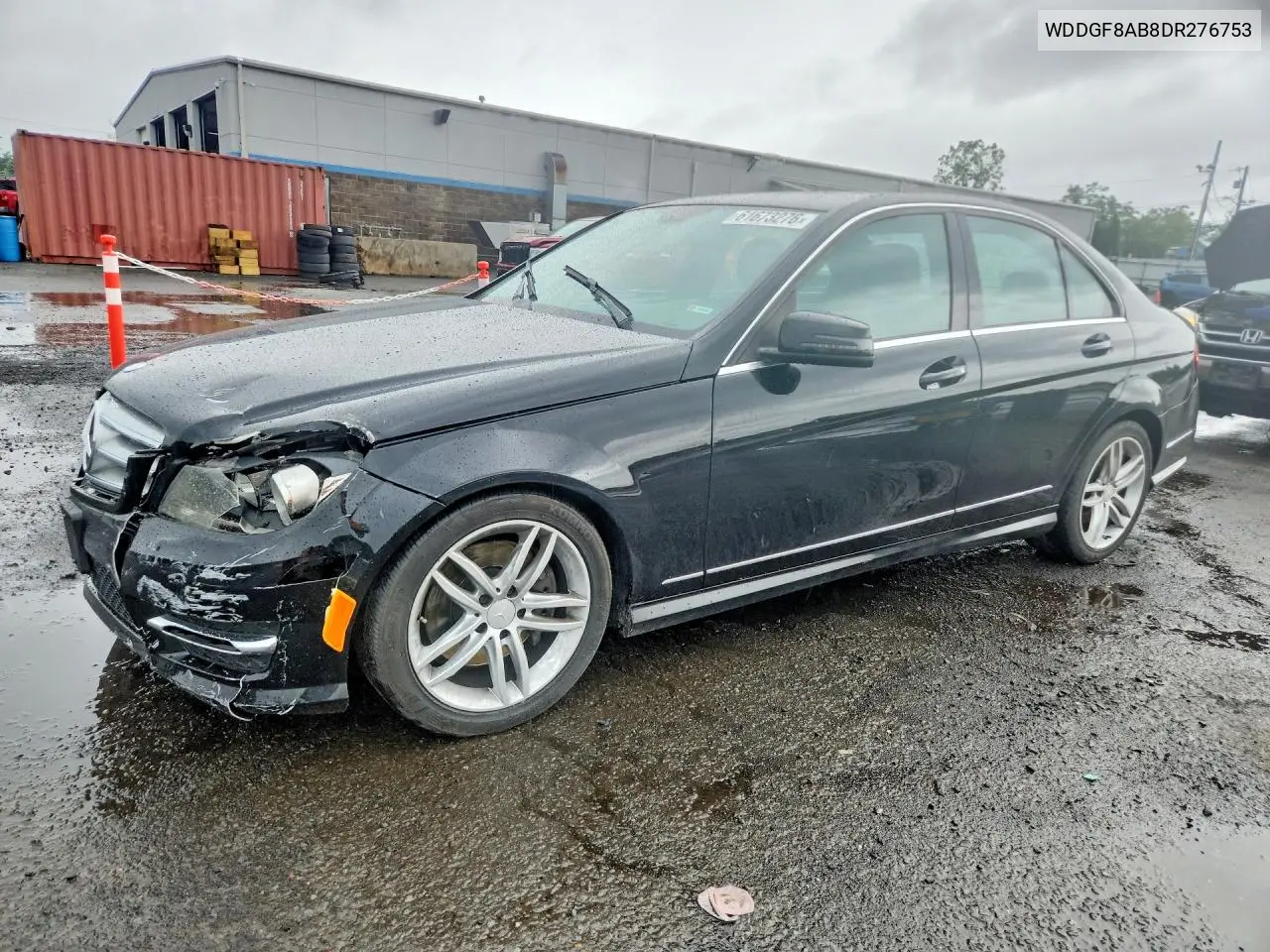 2013 Mercedes-Benz C 300 4Matic VIN: WDDGF8AB8DR276753 Lot: 61673276