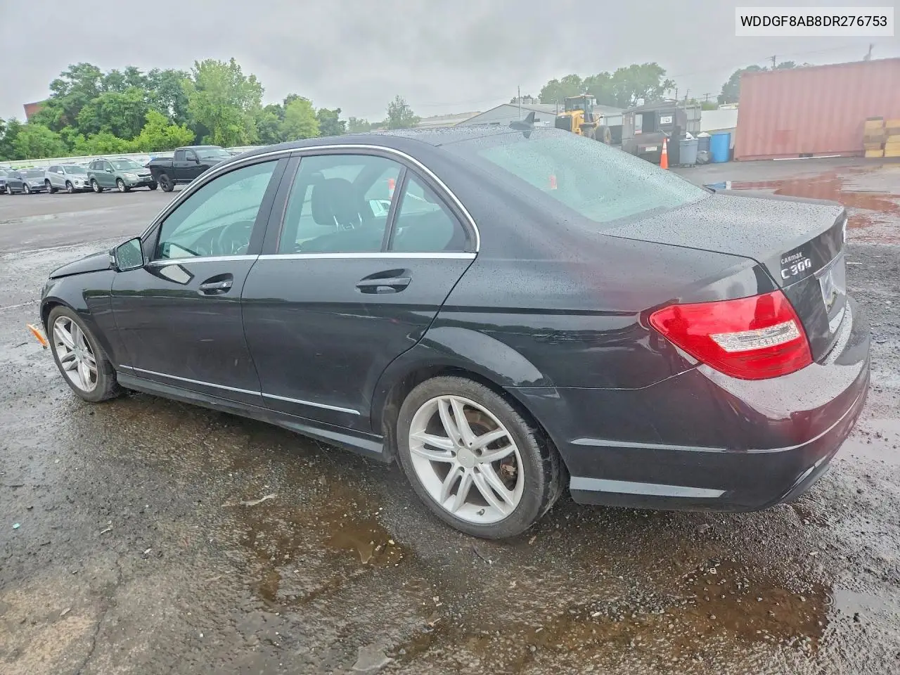2013 Mercedes-Benz C 300 4Matic VIN: WDDGF8AB8DR276753 Lot: 61673276