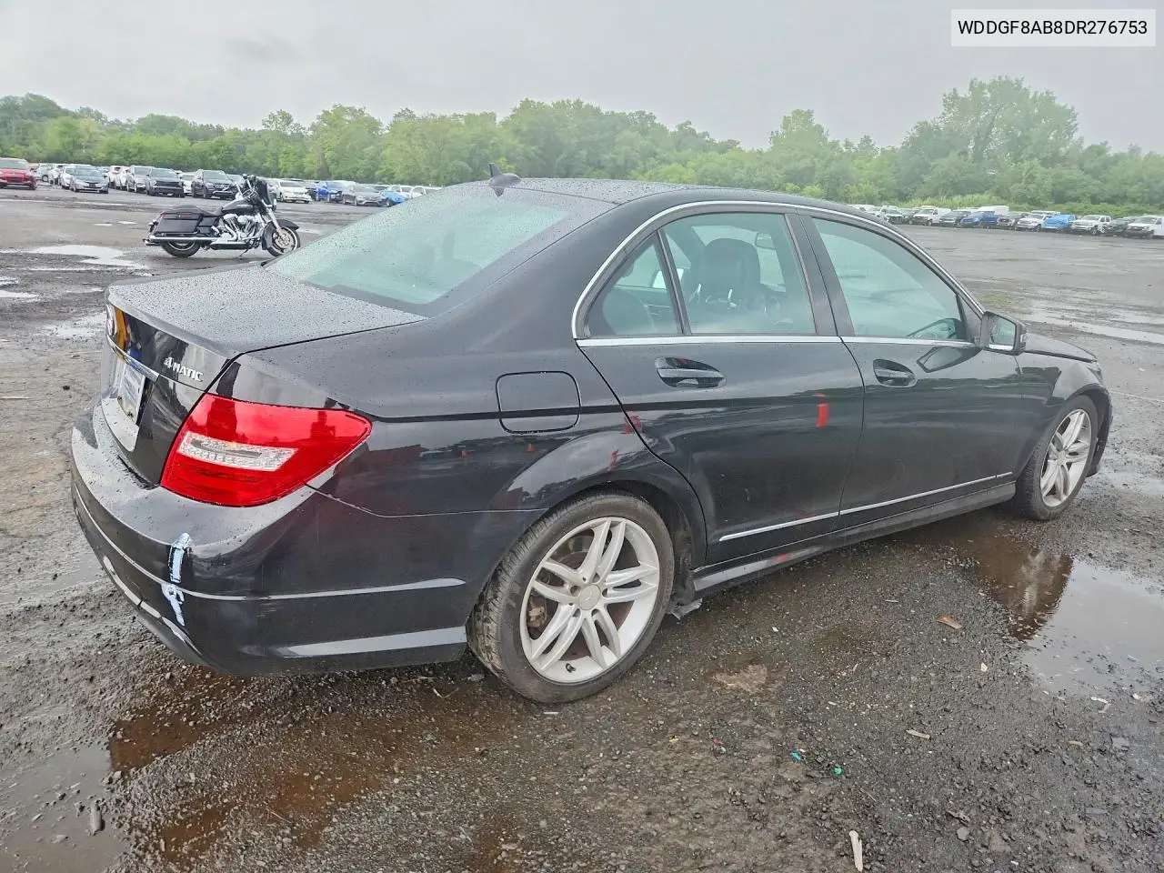 2013 Mercedes-Benz C 300 4Matic VIN: WDDGF8AB8DR276753 Lot: 61673276