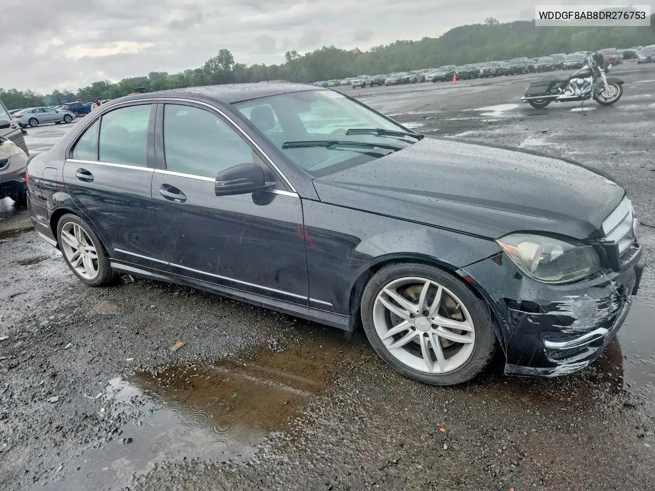 2013 Mercedes-Benz C 300 4Matic VIN: WDDGF8AB8DR276753 Lot: 61673276