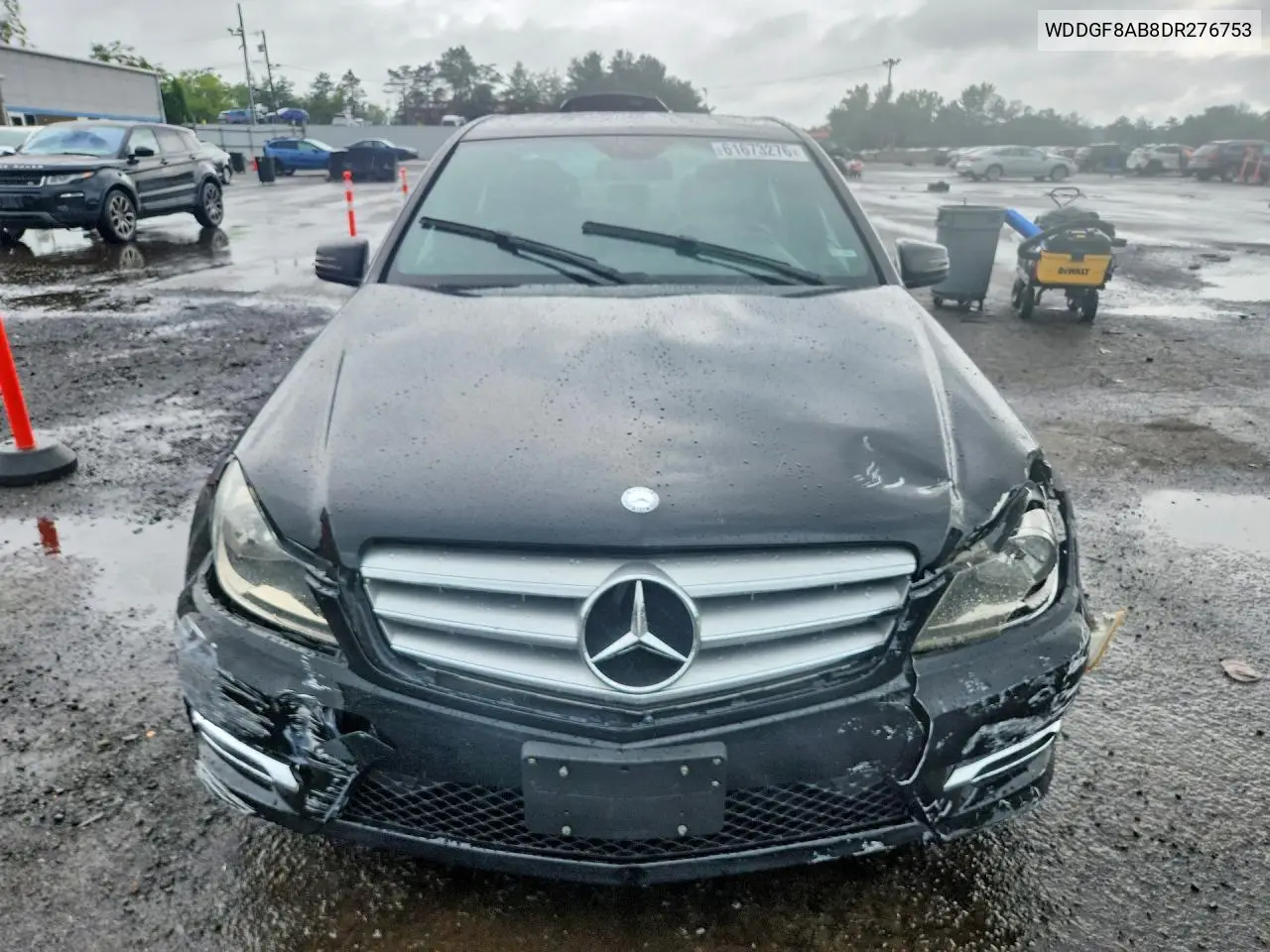 2013 Mercedes-Benz C 300 4Matic VIN: WDDGF8AB8DR276753 Lot: 61673276